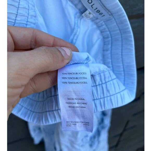 DL 1961 sz M, tie dye tencel & lyocell lightweight jogger pants - Picture 5 of 5